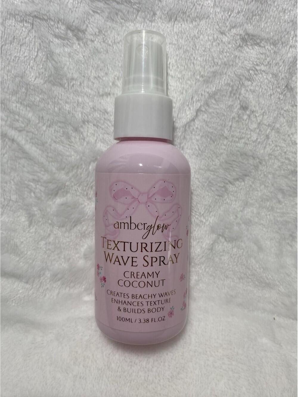 amberglow Texturizer Wave Spray Creamy Coconut Scent 100ml / 3.38 fl oz